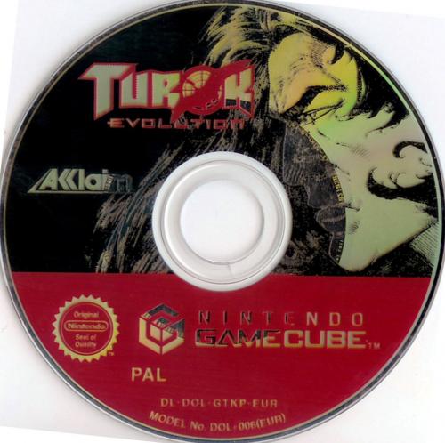 Turok Evolution Disc Scan - Click for full size image